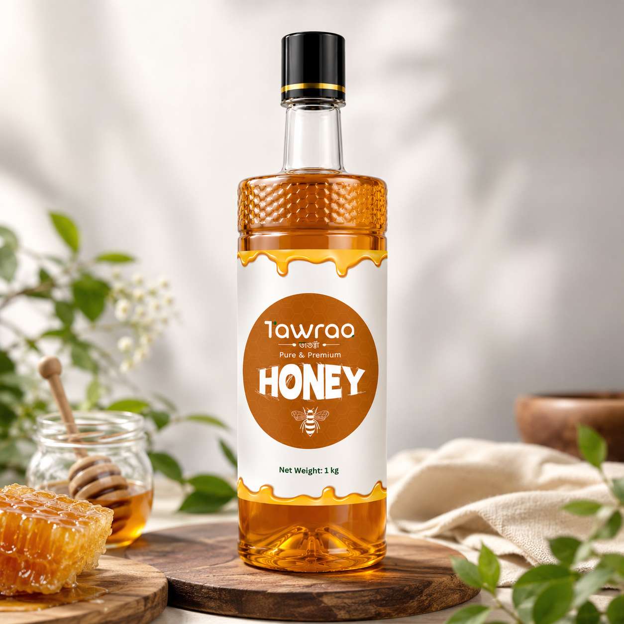 Tawraa Mustard Honey (সরিষা ফুলের মধু) 1kg