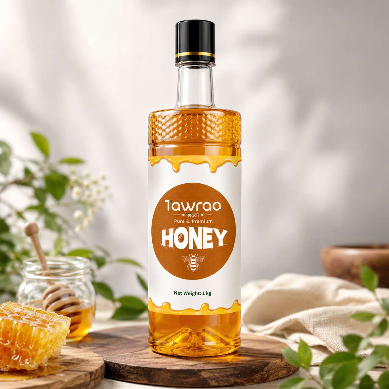 Tawraa Lychee Flower Honey (লিচু ফুলের মধু) 1KG