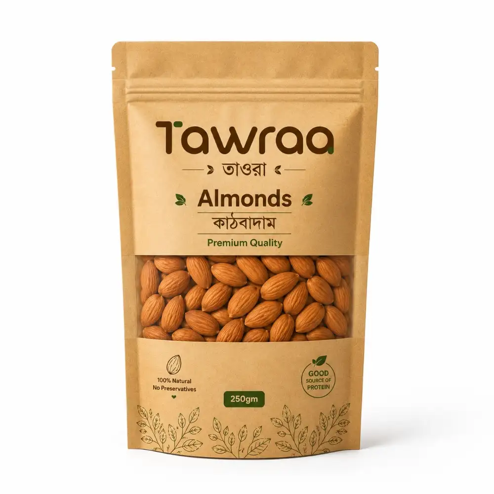 Almonds (কাঠবাদাম) - 250gm